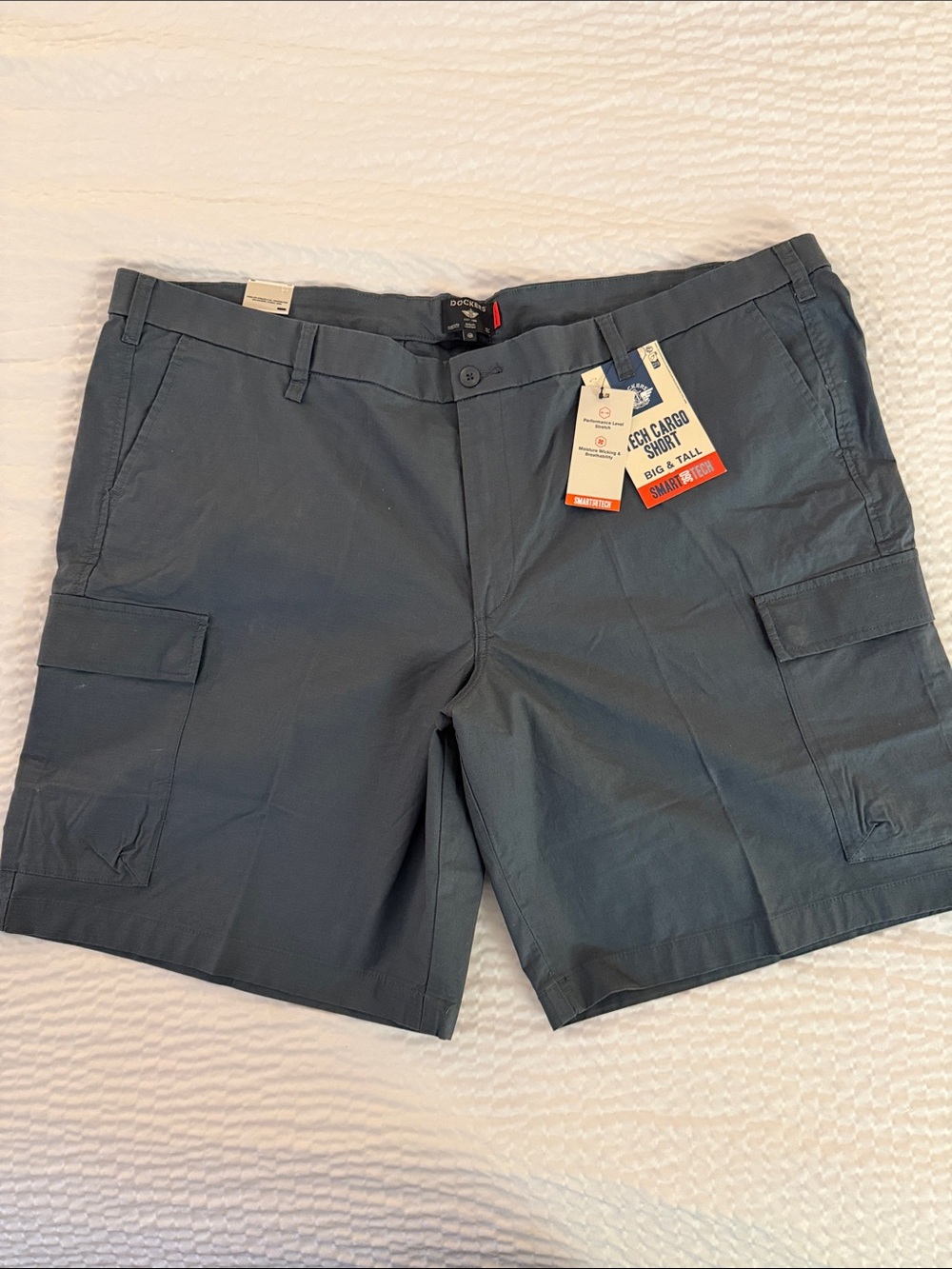 Dockers Men’s Cargo Shorts - Slate Gray